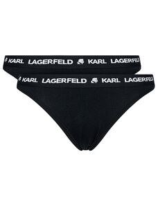 Súprava 2 kusov klasických nohavičiek KARL LAGERFELD
