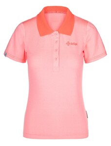 Dámske funkčné polo tričko Kilpi COLLAR-W svetlo ružová
