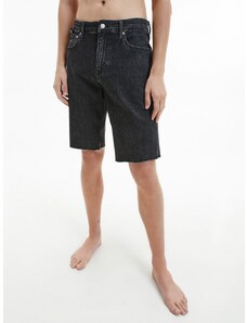 Calvin Klein Jeans pánské černé denim kraťasy REGULAR SHORT