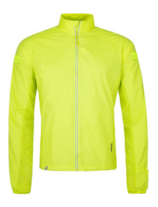 Men's running jacket KILPI TIRANO-M yellow