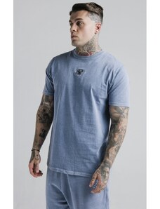 SikSilk S/S Standard Fit Tee - Washed Blue - M