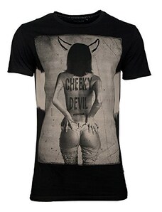 Pánske tričko Religion Cheeky Devil Tee - Black
