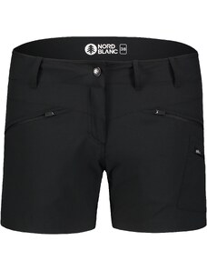 Nordblanc Čierne dámske ľahké outdoorové šortky SIMPLICITY