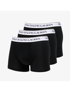 Boxerky Ralph Lauren Classics 3 Pack Trunks Black/ White