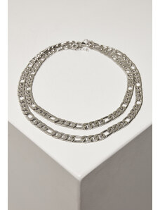 Urban Classics Accessoires Figaro necklace - silver color