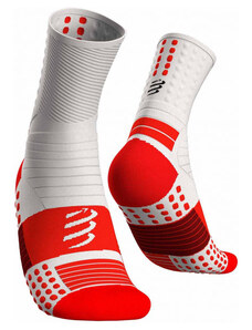 Compressport PRO MARATHON SOCKS Bežecké ponožky, biela, veľkosť T1