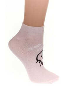 AURA.VIA Detské svetlo-ružové ponožky PAINE
