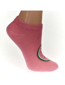 AURA.VIA Detské ružové ponožky FRUIT