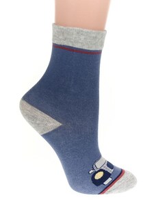 AURA.VIA Detské svetlo-modré ponožky GLENN
