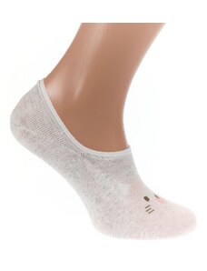 AURA.VIA Svetlo-ružové ponožky DOMES