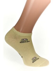 AURA.VIA Žlté ponožky SHOPPING