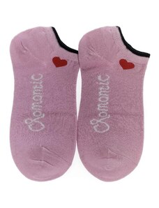 AURA.VIA Ružové ponožky ROMANTIC