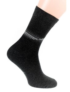 AURA.VIA Tmavo-sivé ponožky NNEL