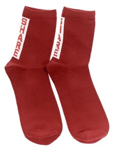 JOHN-C Pánske červené ponožky KALE