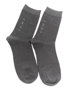 JOHN-C Pánske sivé ponožky BRET