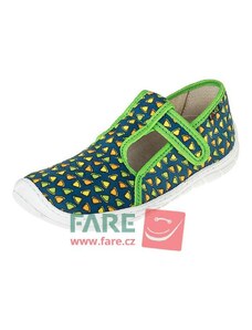 Fare Detské barefoot papuče zelené 5102432 - 25