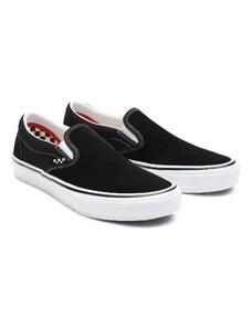 Skate topánky VANS SKATE SLIP-ON BLACK/WHITE