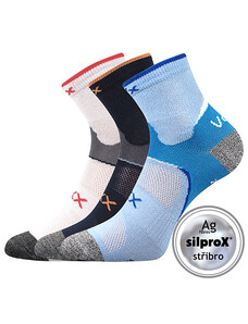 MAXTERIK detské antibakteriálne zníženej ponožky so striebrom VoXX