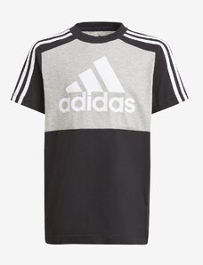 Chlapčenské tričko adidas Essentials Colorblock Kids T-Shirt GN3982 čierne