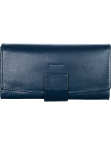 SEGALI Dámska kožená peňaženka SEGALI 70090 modrá