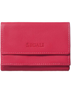 SEGALI Dámska kožená peňaženka SEGALI 1756 hot pink