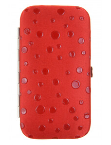 SEGALI Dámska manikúra SEGALI 230404-036 červená s bodkami