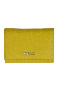 SEGALI Dámska peňaženka kožená SEGALI 7106 B žltá