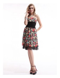 Ever Pretty krátke květované letní spoločenské šaty