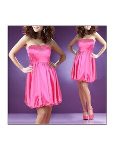 Ever Pretty krátke růžové spoločenské balónové šaty