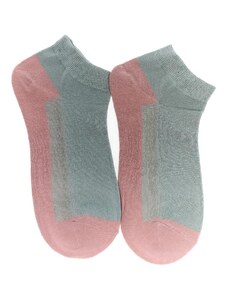 AURA.VIA Dámske modro-ružové ponožky NIX