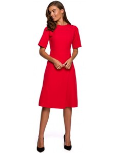 S240 Zavinovacie šaty - červené