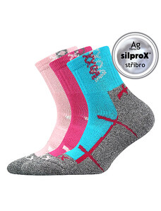 WALLÍK detské antibakteriálne športové ponožky so striebrom VoXX