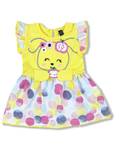Miniworld Dívčí letní šaty- Cute Bunny