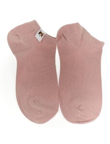 AURA.VIA Dámske tmavo-ružové ponožky DALO