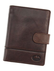 EL FORREST Luxusná hnedá pánska peňaženka (GPPN238)