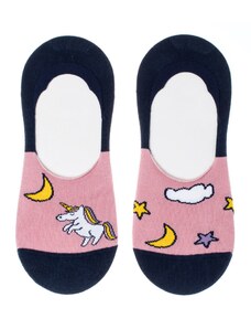Neviditeľné ponožky Feetee Unicorn