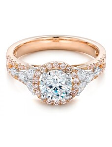 Emporial pozlátený prsteň Elegance 14k ružové zlato MA-R0423