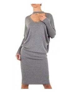 InVogue Svetríkové šaty Grey