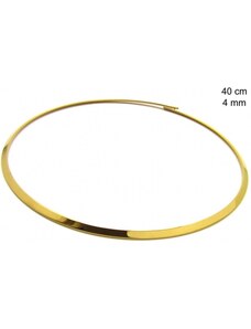 Zlatý oceľový náhrdelník - 40 23979140 EXEED 23979140