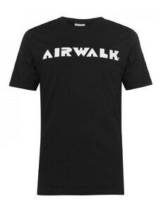 Airwalk Logo Short Sleeve pánske tričko Black