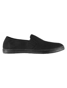 Slazenger Slip On Junior Canvas Shoes Black