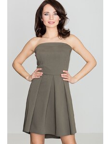 Lenitif Woman's Dress K368 Olive