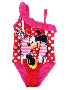 Setino Dievčenské jednodielne plavky Minnie Mouse - Disney - tm. ružové