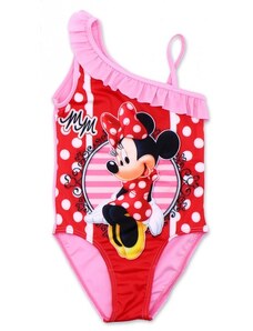 Setino Dievčenské jednodielne plavky Minnie Mouse - Disney - sv. ružové