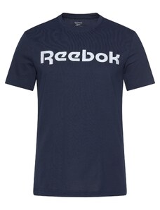 Reebok Funkčné tričko námornícka modrá / biela
