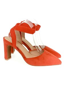 Dámske oranžové sandále PURLINA SANNA
