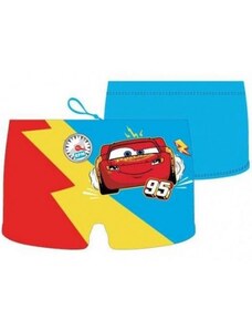 Setino Chlapčenské plavky / boxerky Blesk McQueen 95 - Autá - Cars Pixar - tyrkysové
