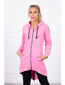 Kesi Sweatshirt with zipper at back light pink