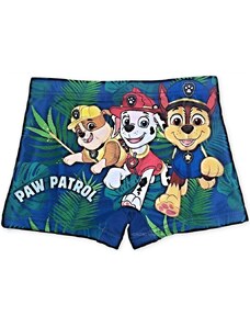 Setino Detské / chlapčenské plavky boxerky Tlapková patrola - Paw Patrol - motív v džungli