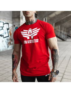 Ultrasoft tričko Iron Aesthetics, červené